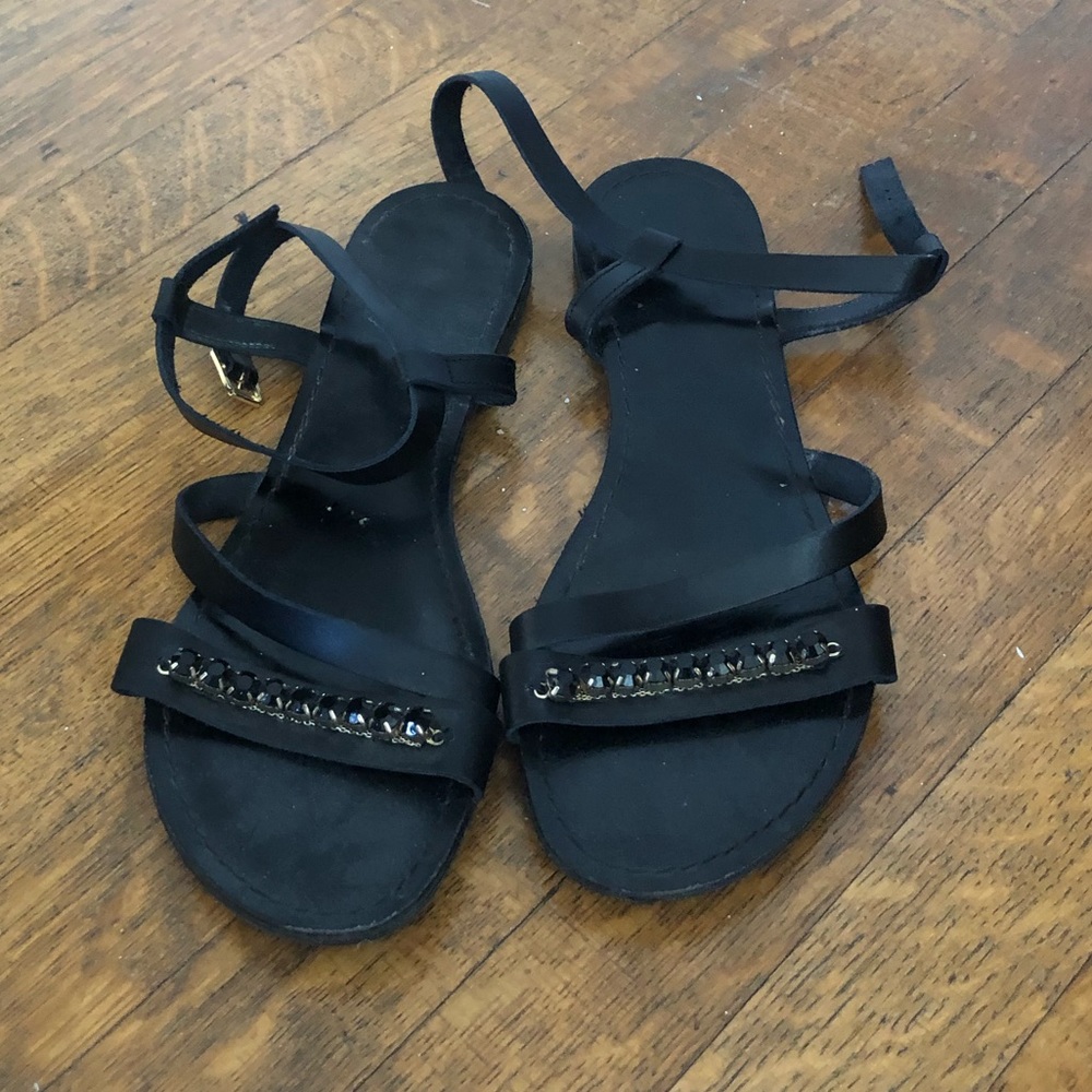 Black sandals